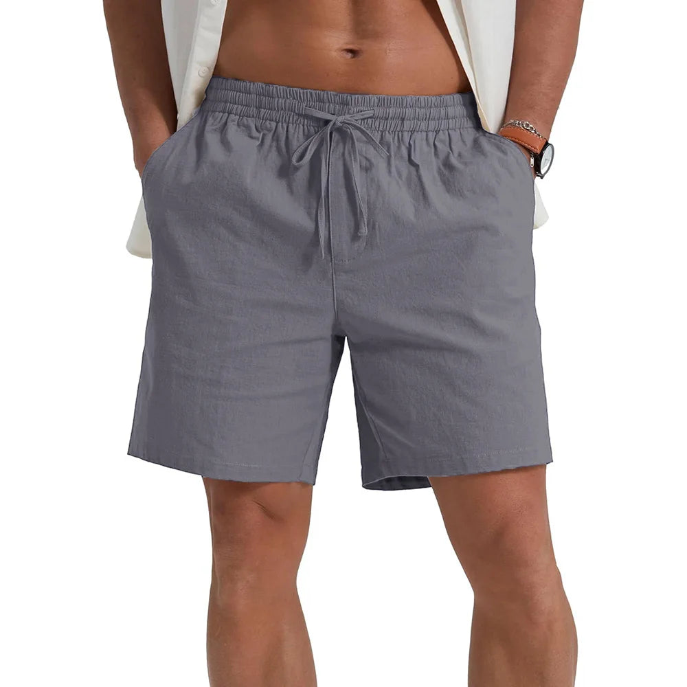 Elegant Linen Shorts