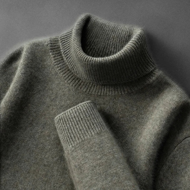 Elegant Cashmere Turtleneck