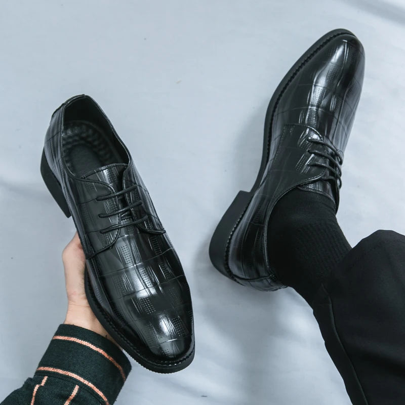 Zapatos de vestir de piel de primera calidad