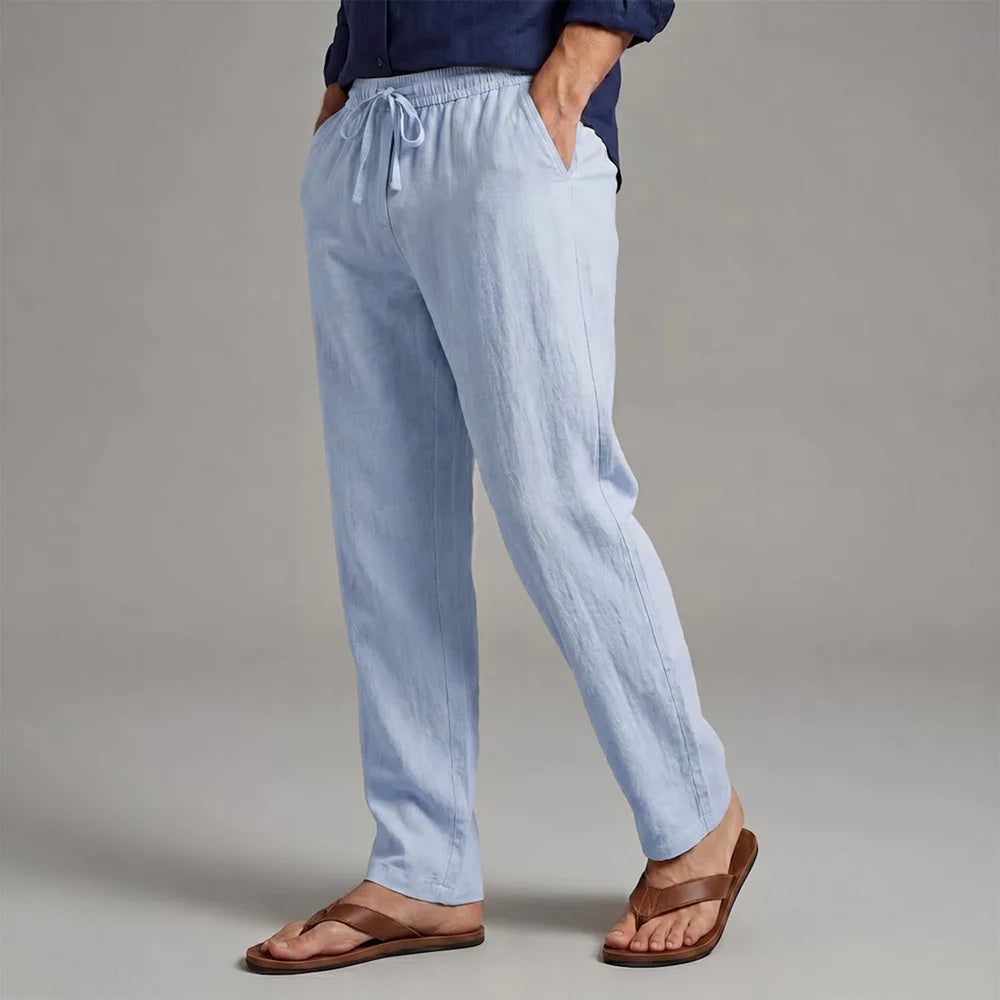 Elegant Cotton Linen Pants