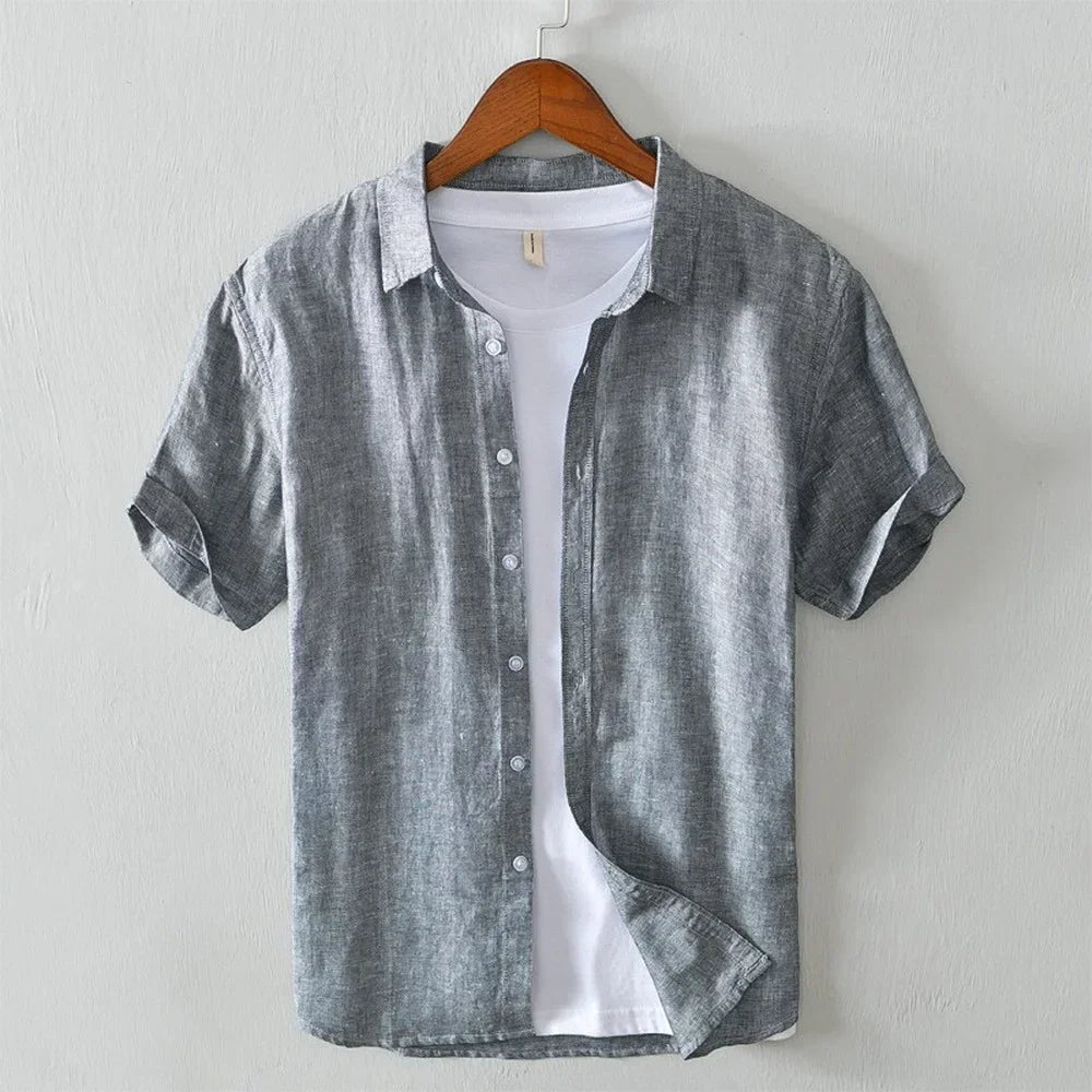Elegante camicia estiva in lino
