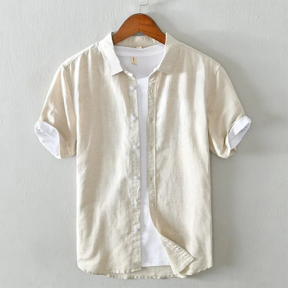 Elegante camicia estiva in lino