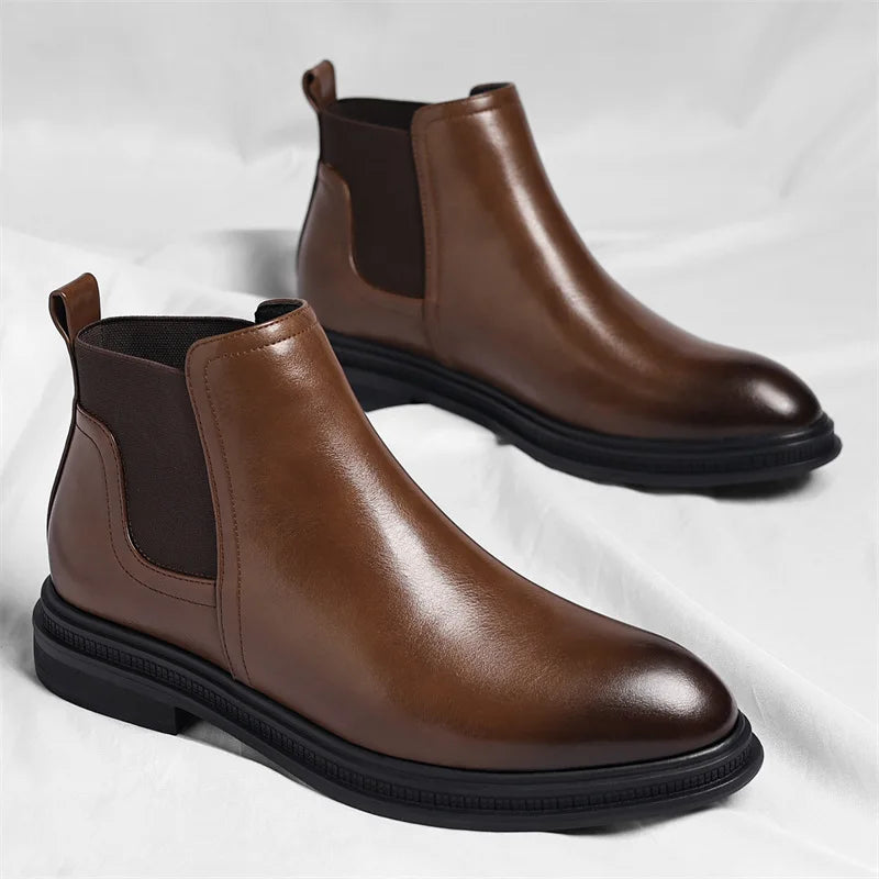 Leather Men's Boots