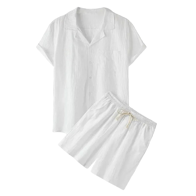 Elegante completo estivo in cotone