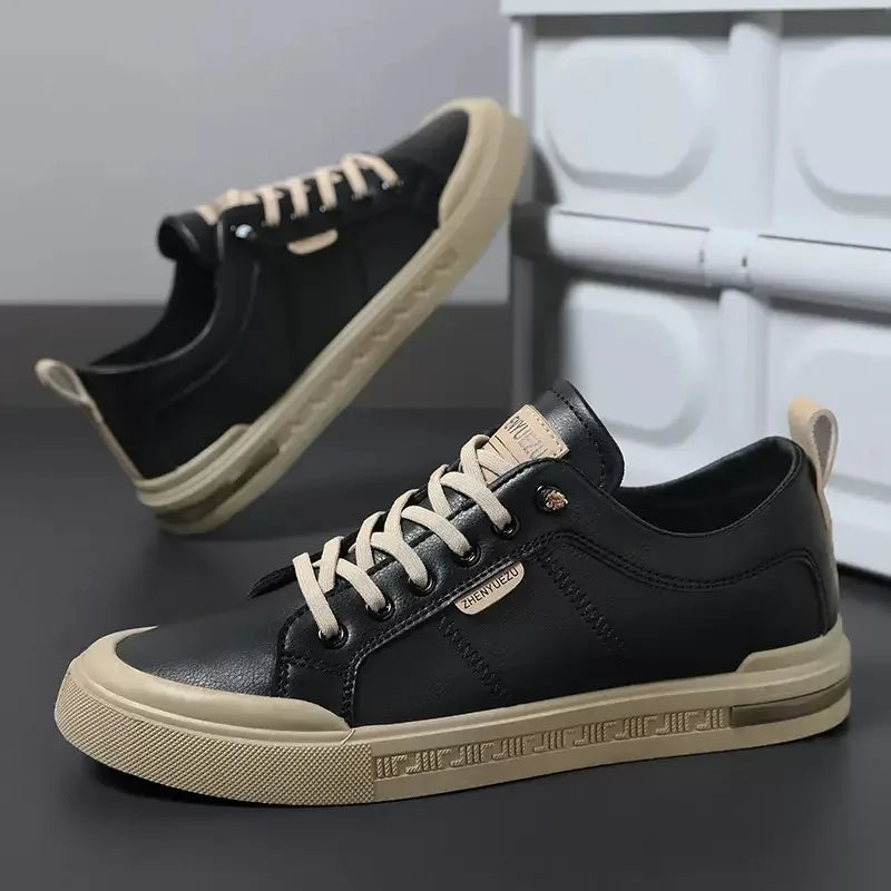 Elegant Leather Sneakers