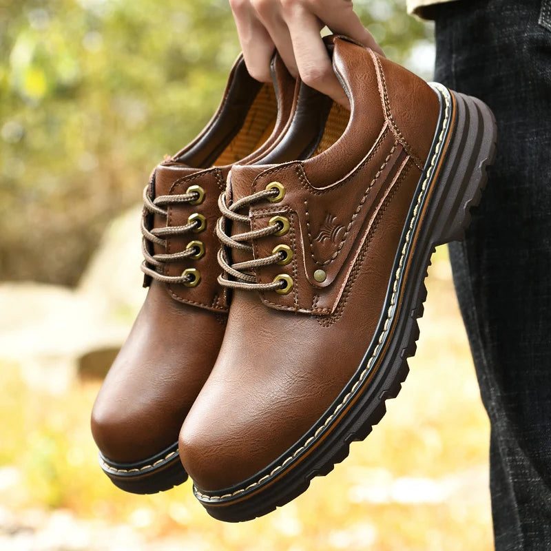 British Style Leather Oxford Shoes