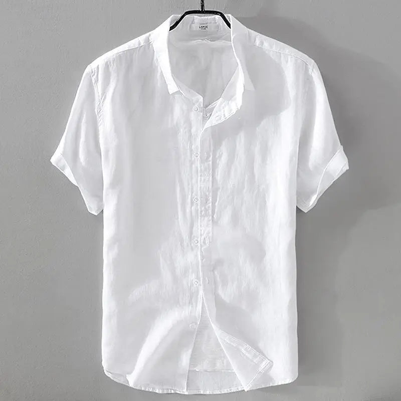 Camicia da uomo a maniche corte