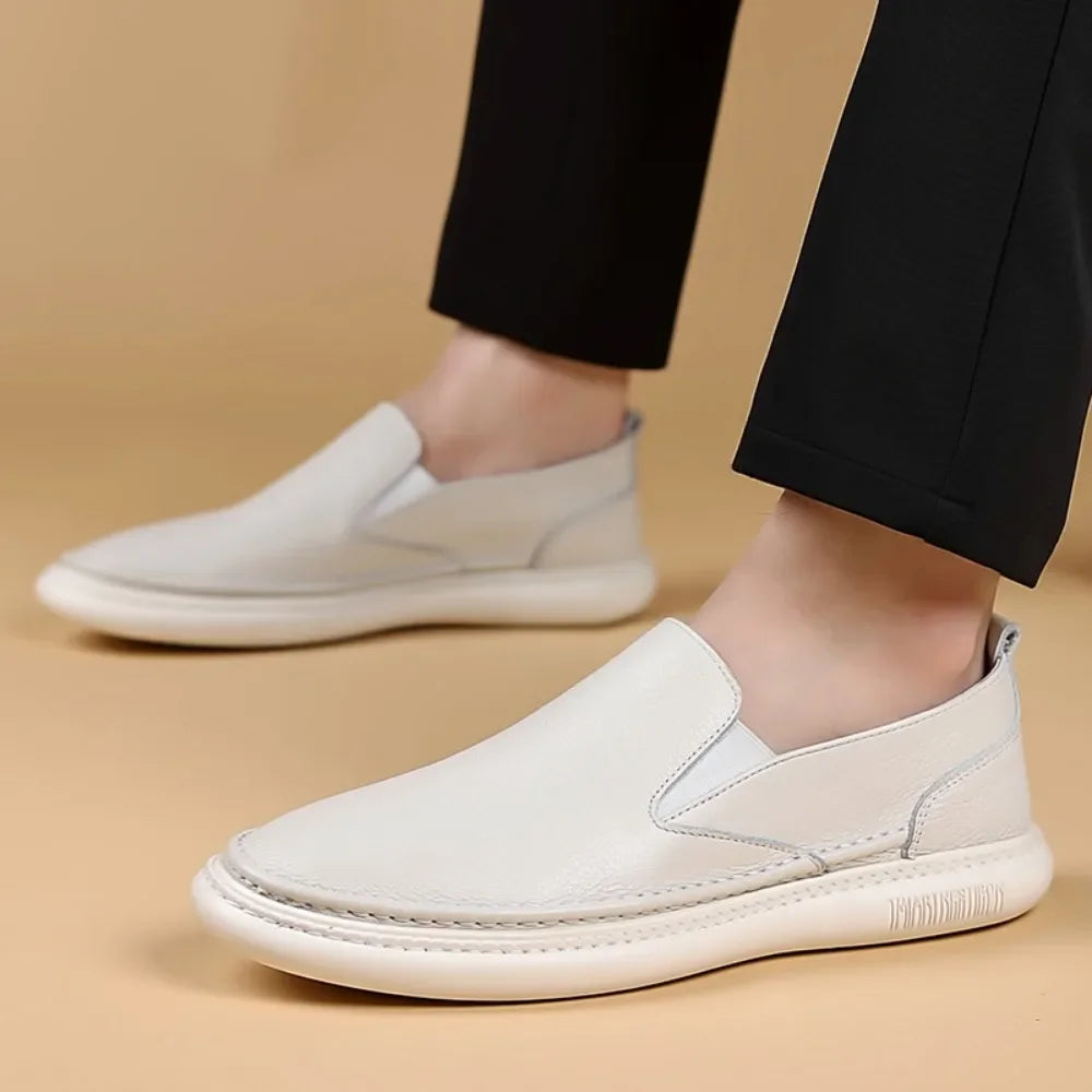 Elegant Leather Slip-On Shoes