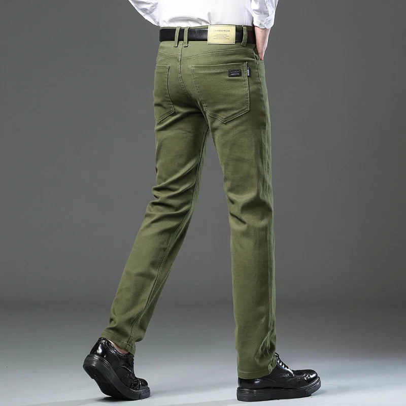 Elegant Cotton Jeans