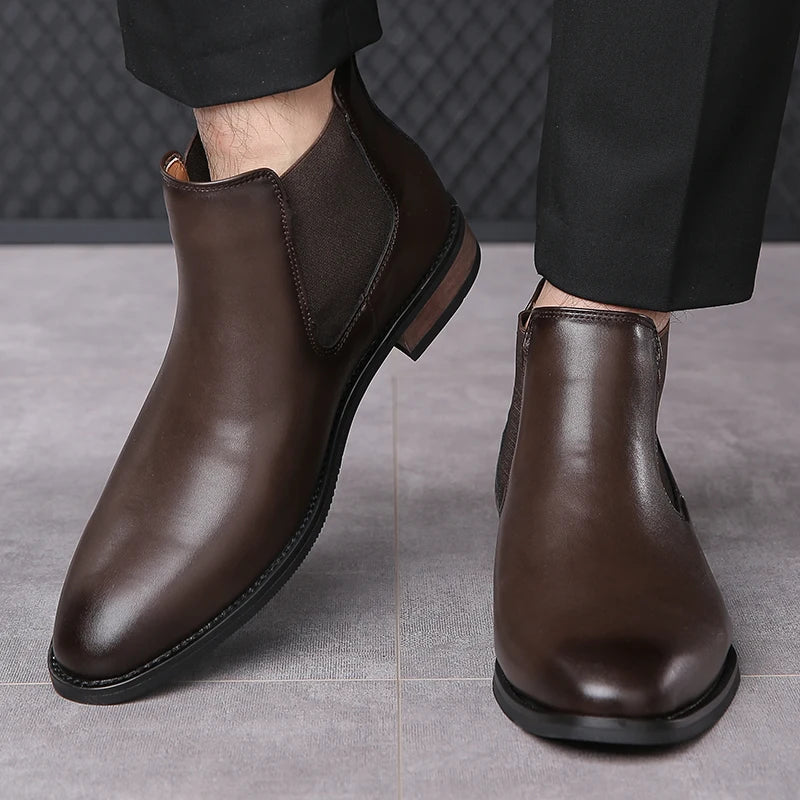 Elegant Leather Boots