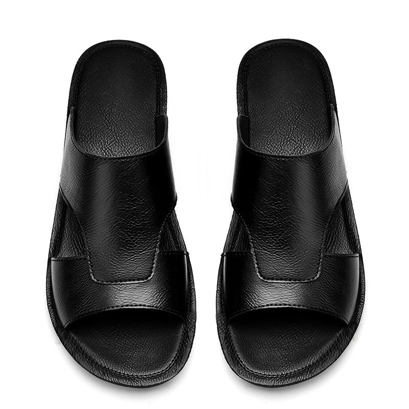 Elegant Leather Beach Sandals