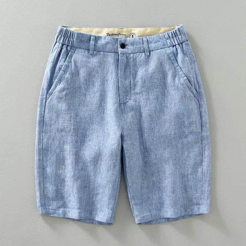Short d'été élégant en lin