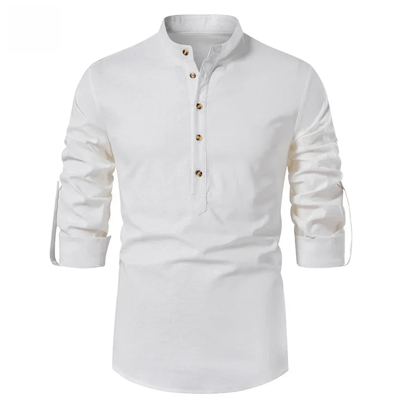 Chemise en lin élégante