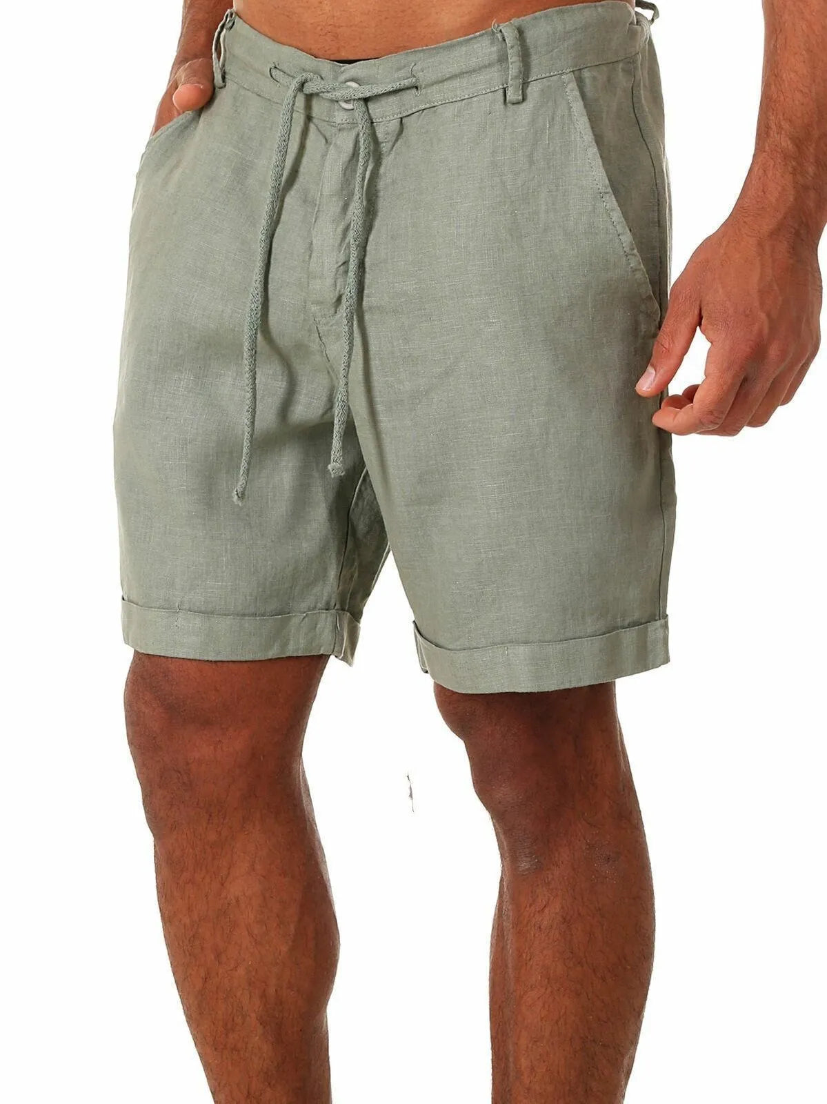 Pantaloncini di lino casual