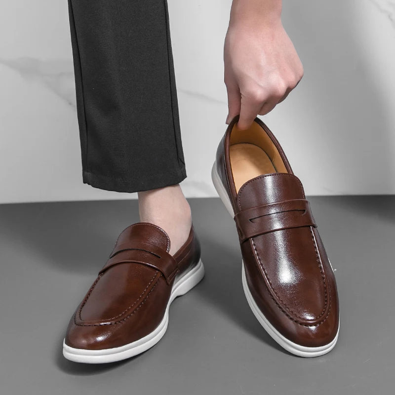 Elegant Formal Office Leather Loafers