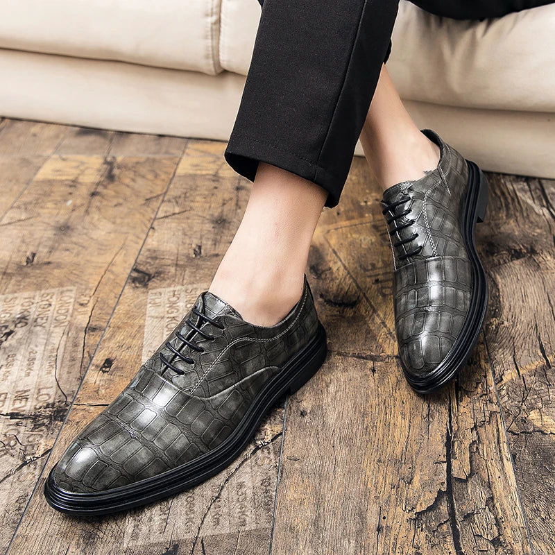 Chaussures Oxford en cuir élégantes