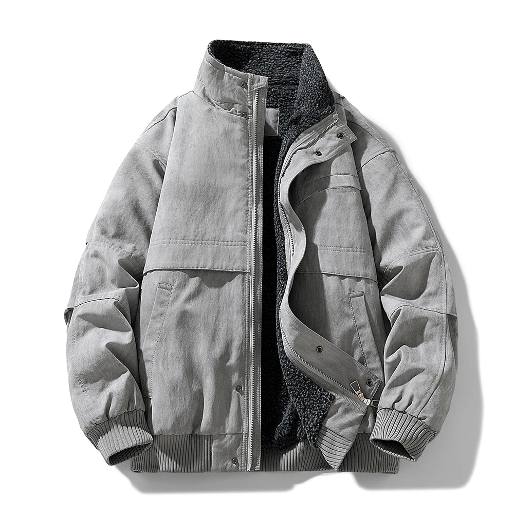 Elegant Fleece Lined Puffer Jacket