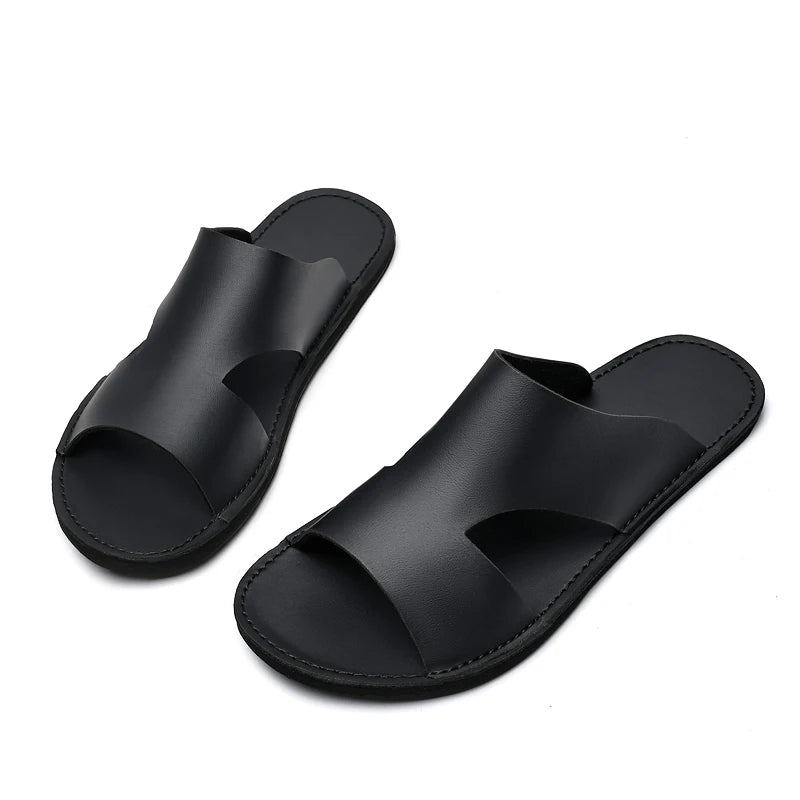 Elegant Men's Beach Slippers