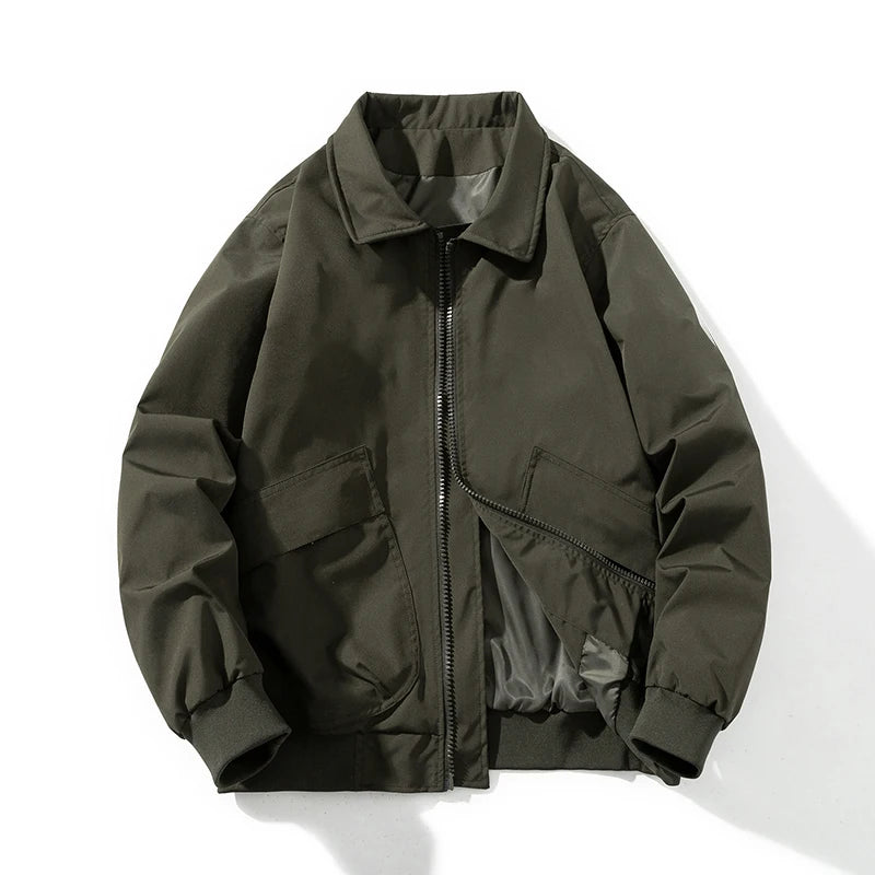 Elegant Men's Bomber Jacket