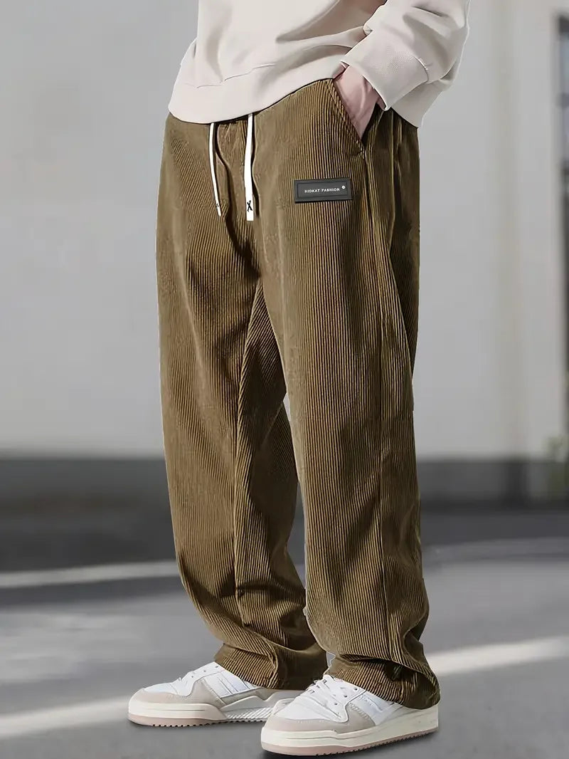 Casual Corduroy Pants