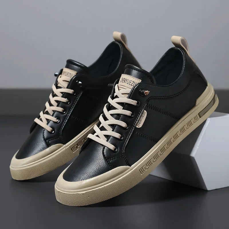 Elegant Leather Sneakers