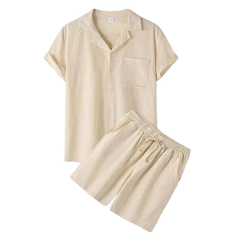 Elegante completo estivo in cotone