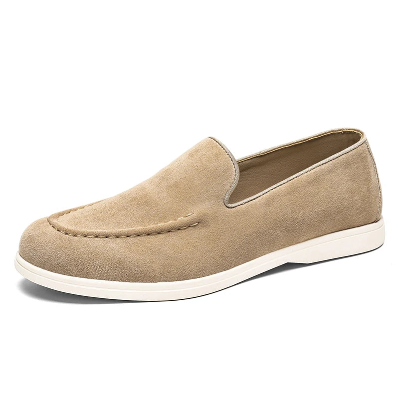 Mocassins élégants en daim pour homme
