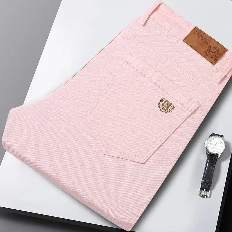 Elegant Denim Stretch Jeans