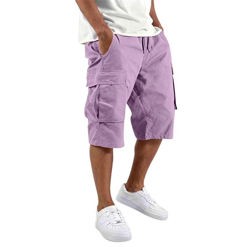 Short élégant à multiples poches