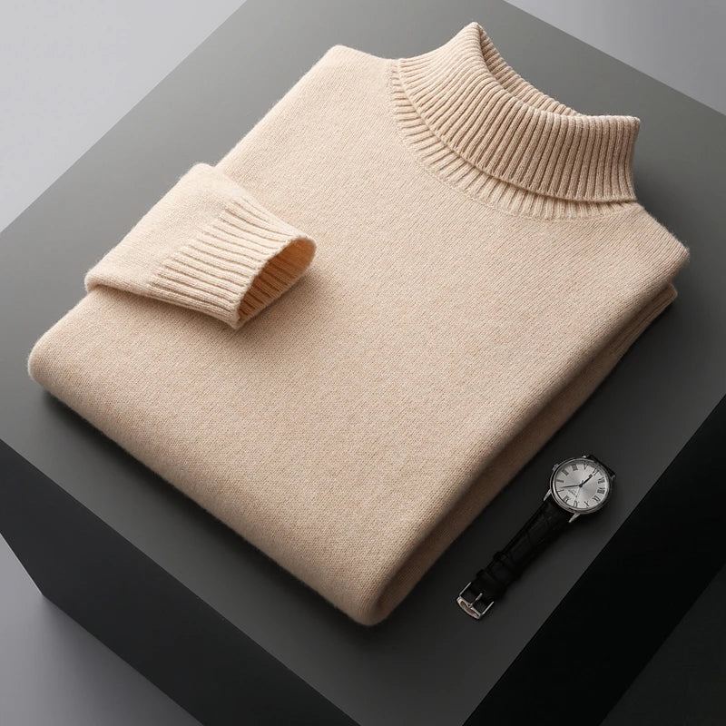 Vienna Merino Wool Turtleneck