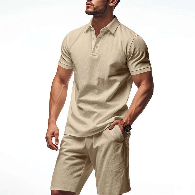 Elegante completo in cotone
