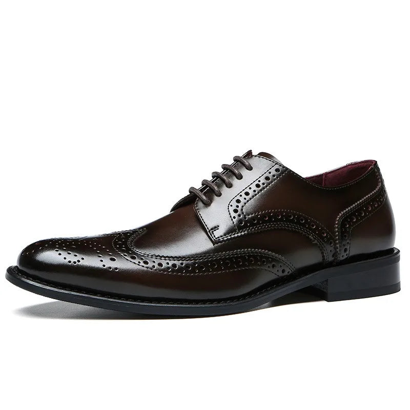 Chaussures Oxford en cuir haut de gamme