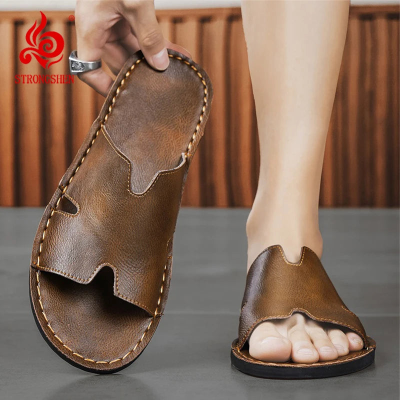 Elegant Leather Sandals