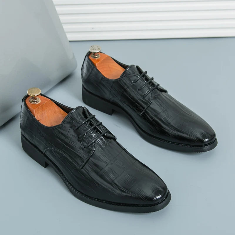 Zapatos de vestir de piel de primera calidad