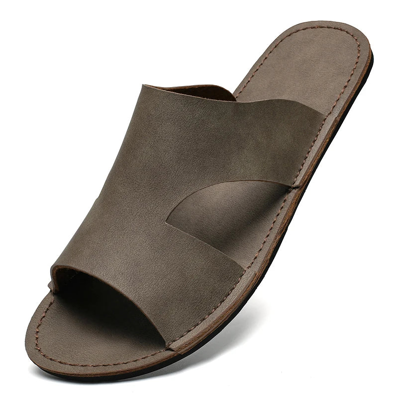 Elegant Men's Beach Slippers