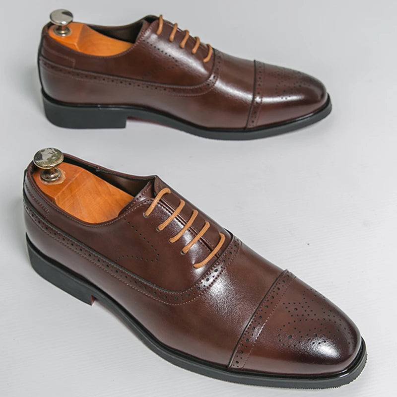 Zapatos de vestir elegantes para hombre