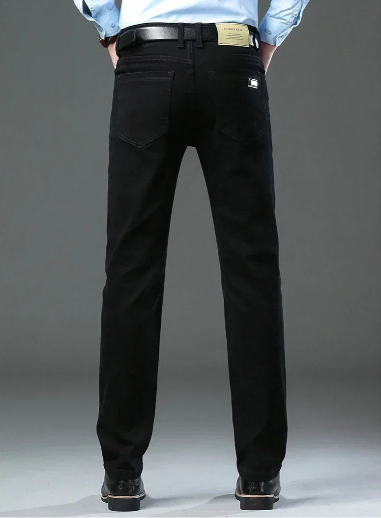 Elegant Cotton Jeans