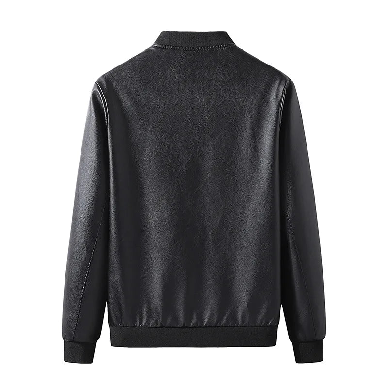 Veste en cuir élégante