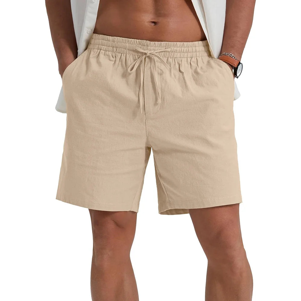 Elegant Linen Shorts