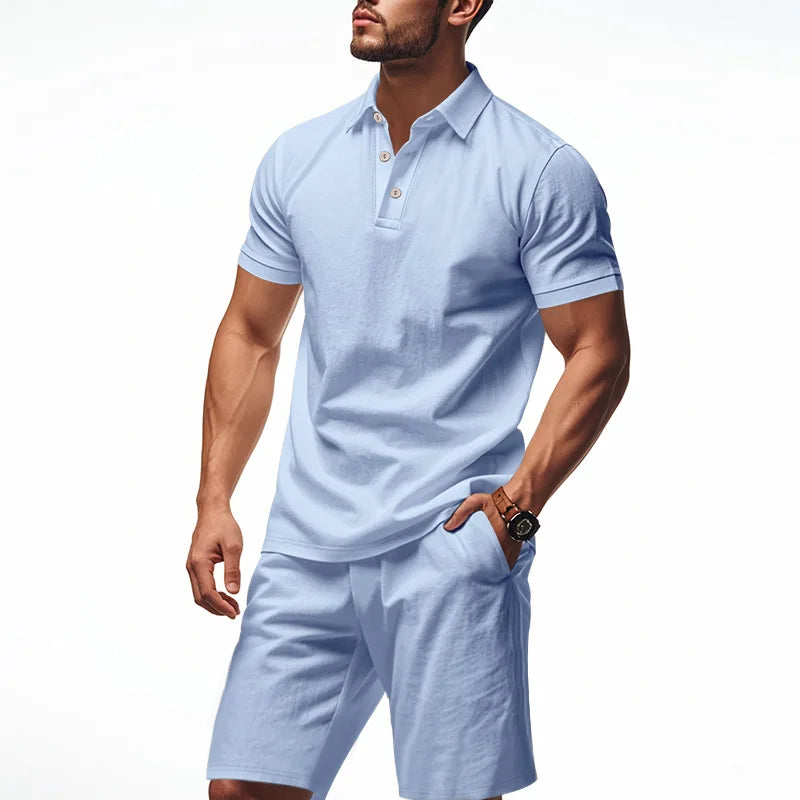 Elegante completo in cotone