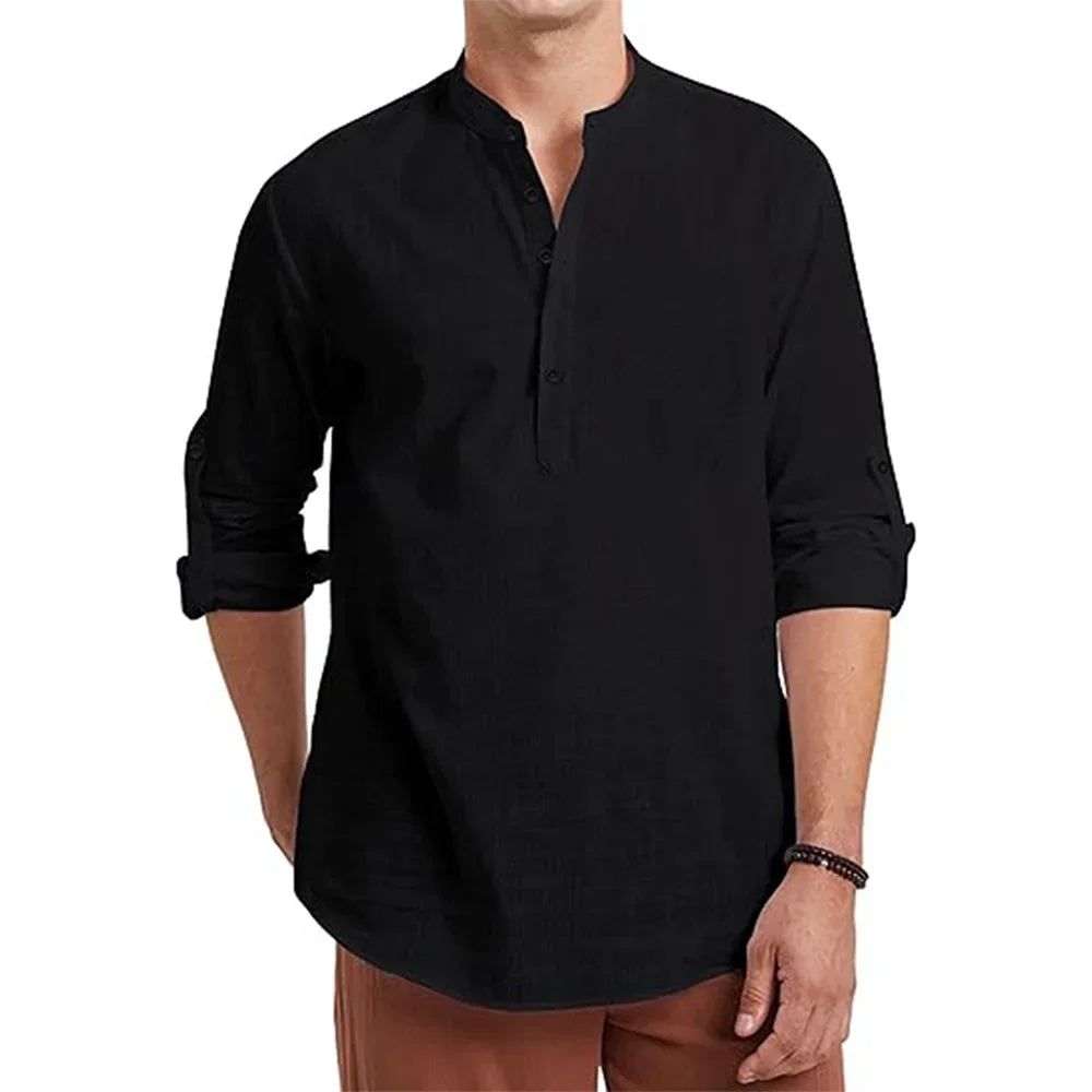 Casual Henley Shirt