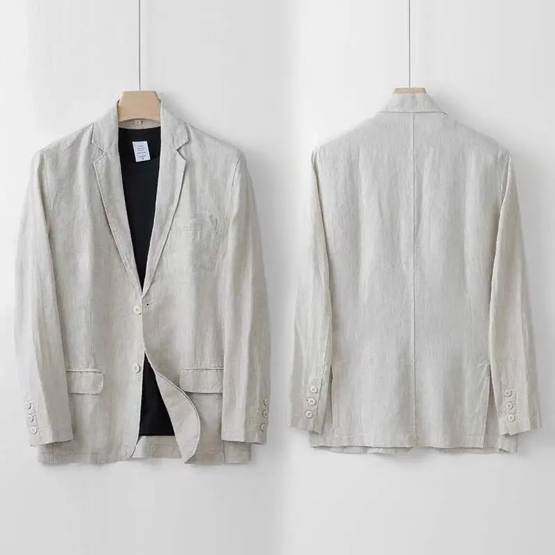 Elegante blazer in lino