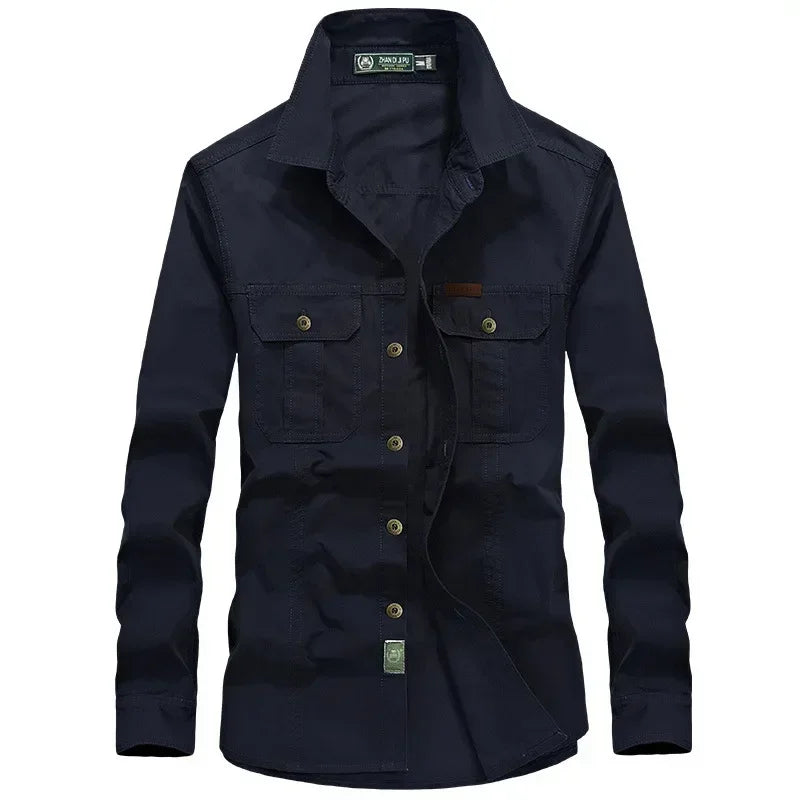 Chemise rétro en coton