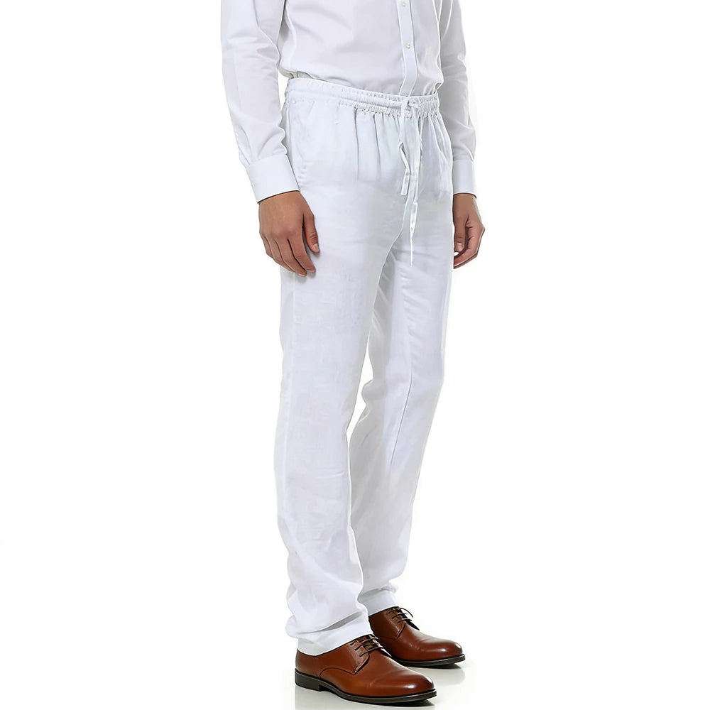 Elegant Cotton Linen Pants