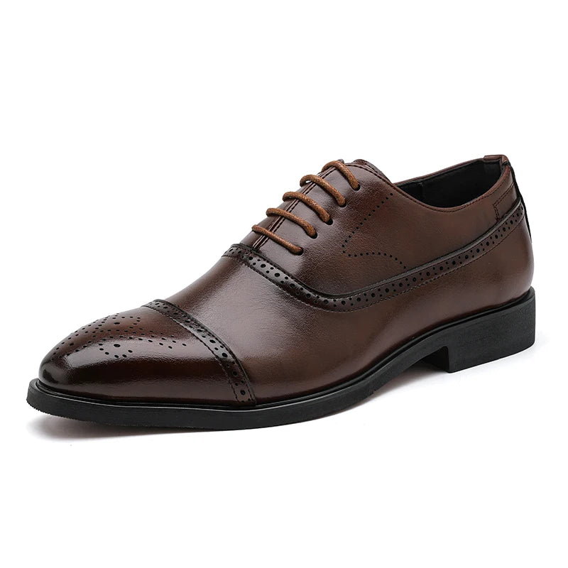 Chaussures Oxford en cuir élégantes