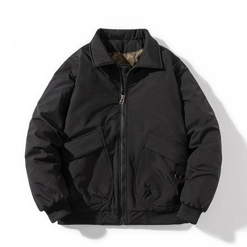 Elegant Men's Bomber Jacket