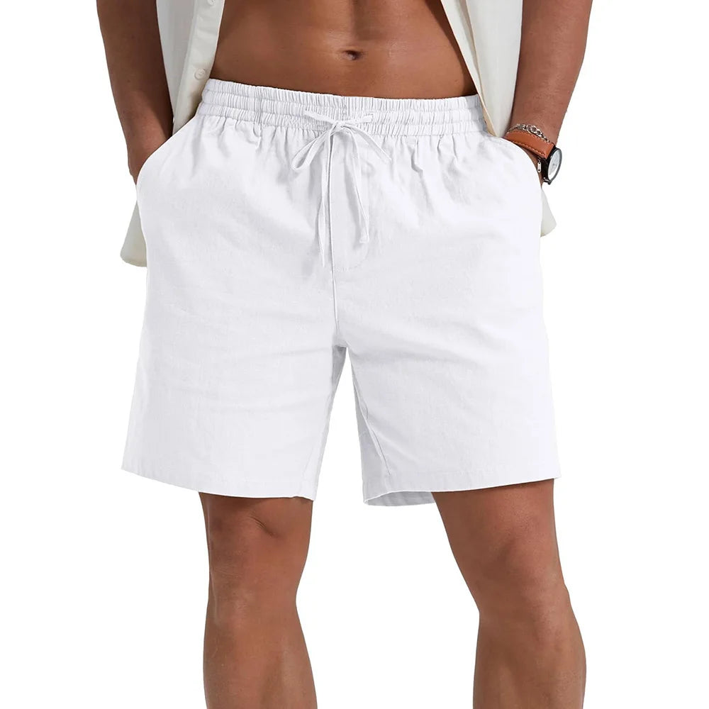 Elegant Linen Shorts