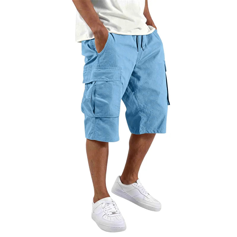 Short élégant à multiples poches