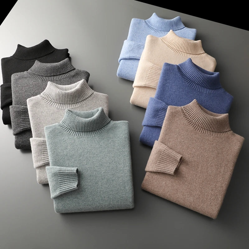 Vienna Merino Wool Turtleneck