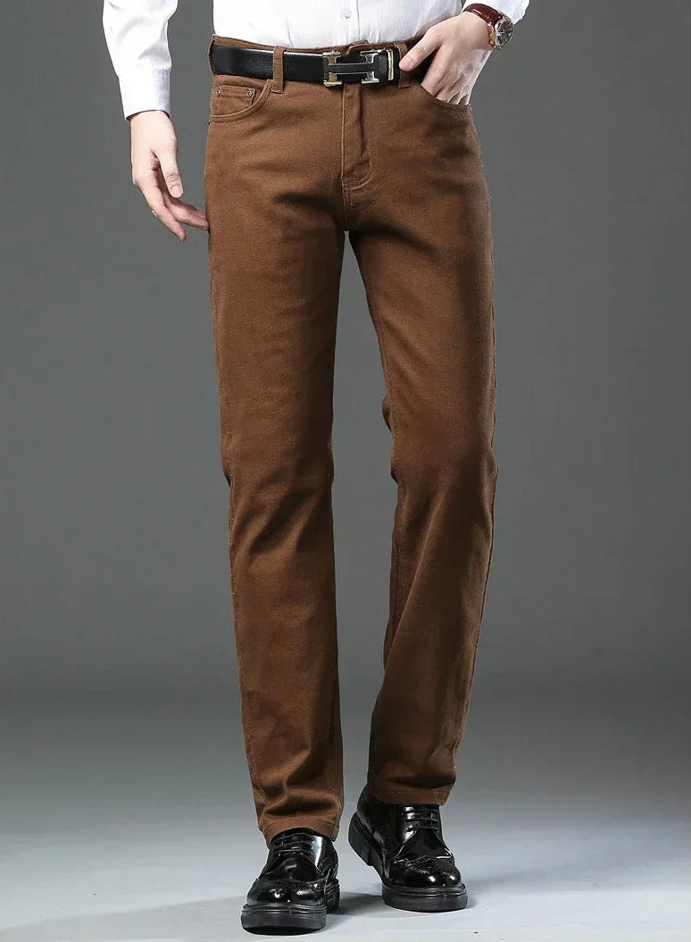 Elegant Cotton Jeans